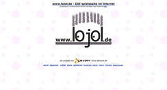Desktop Screenshot of lojol.de